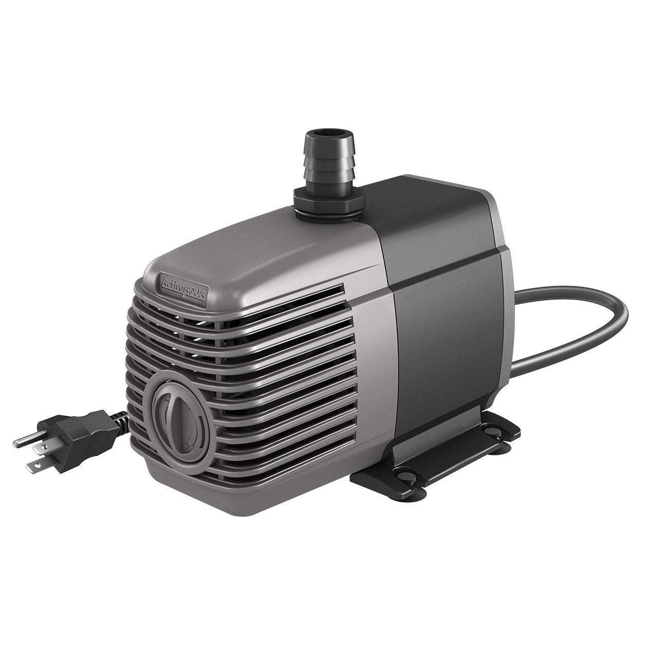 Active Aqua 550 GPH Submersible Water Pump - Oil Free & BPA Free Hydroponic System, Pond & Aquarium Pump (4 Pack) - Perfect for Indoor Gardening, Fish Tanks & Water Features