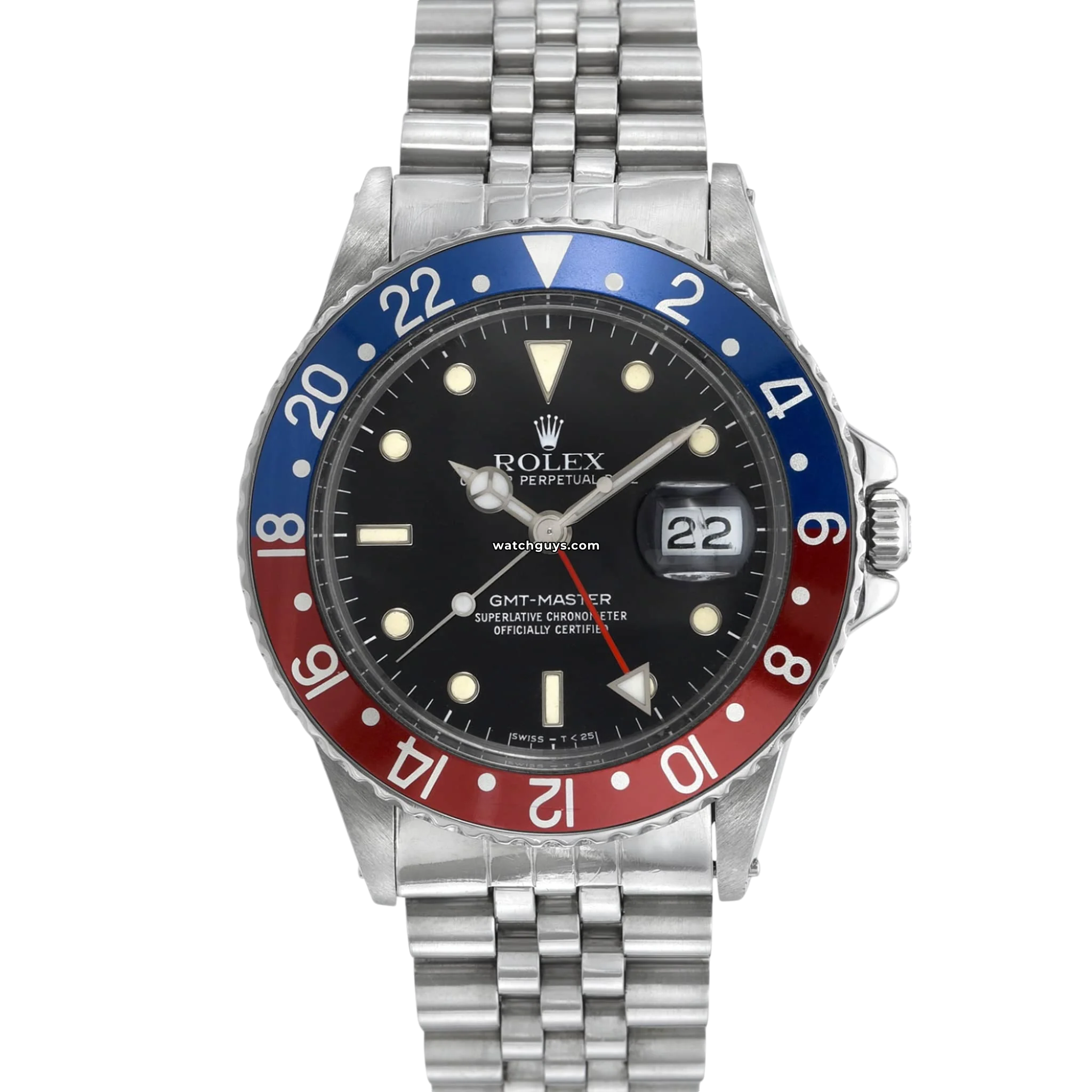 Authentic Rolex GMT-Master II 16750 