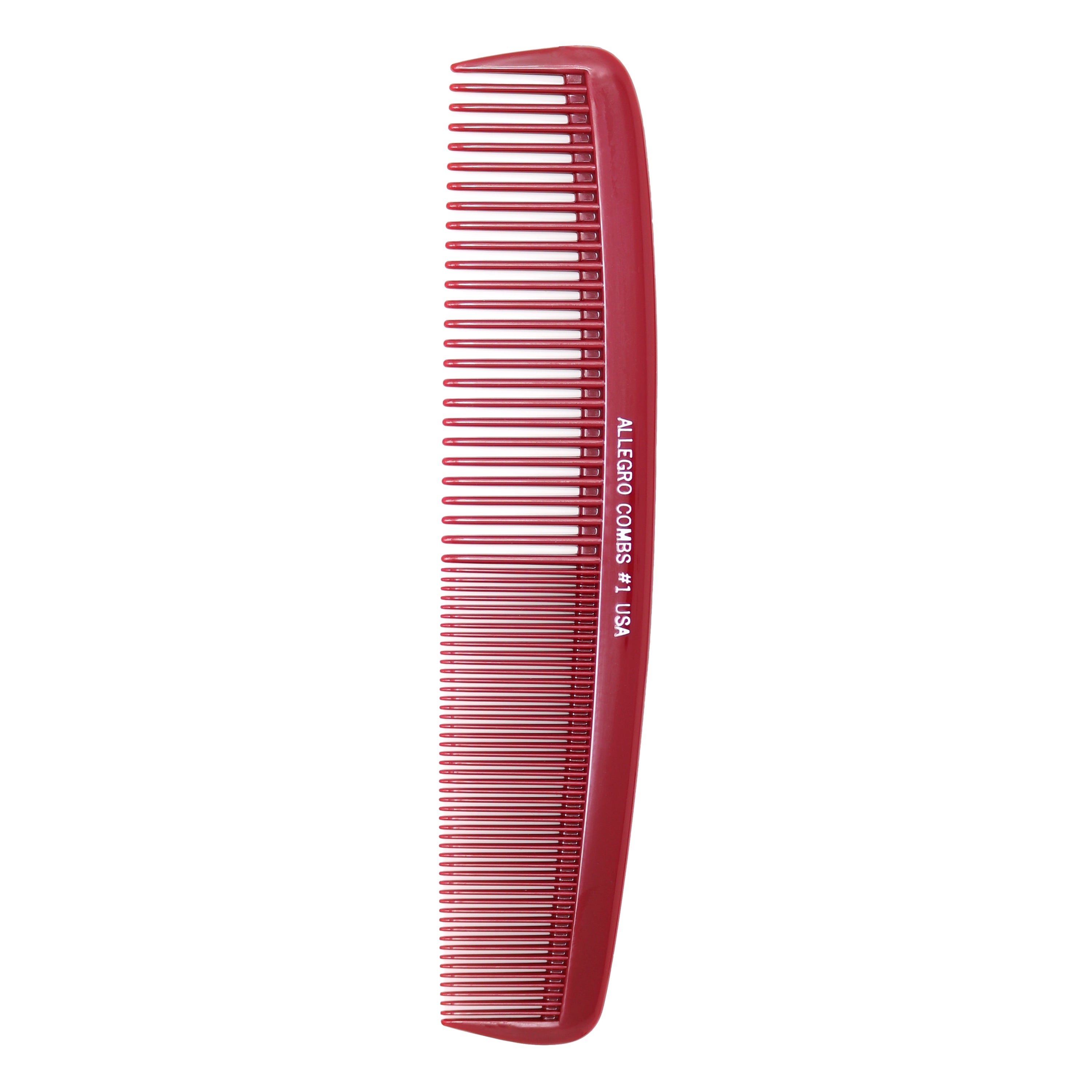Allegro Combs 1 XL Heat Resistant Thermal Hair Comb for Styling & Straightening - Professional Salon Quality Hair Styling Tool for Smooth & Shiny Hair