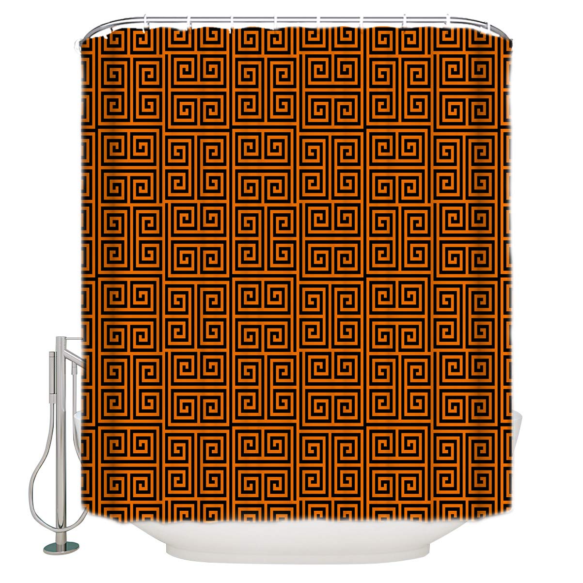 Ethnic Shower Curtain 36x78