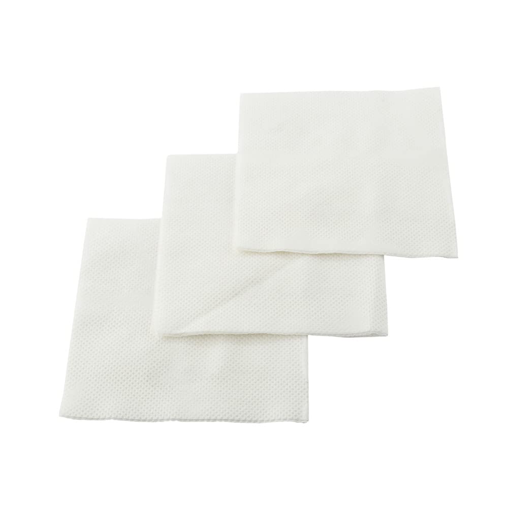 Restaurantware Luxenap 7.87 Inch Cocktail Napkins - 4800 Disposable Beverage Napkins, 2-Ply Linen Feel White Paper Bar Napkins, Soft & Absorbent for Coffee, Tea, Snacks - Perfect for Bars, Restaurants, Catering & Home Entertaining