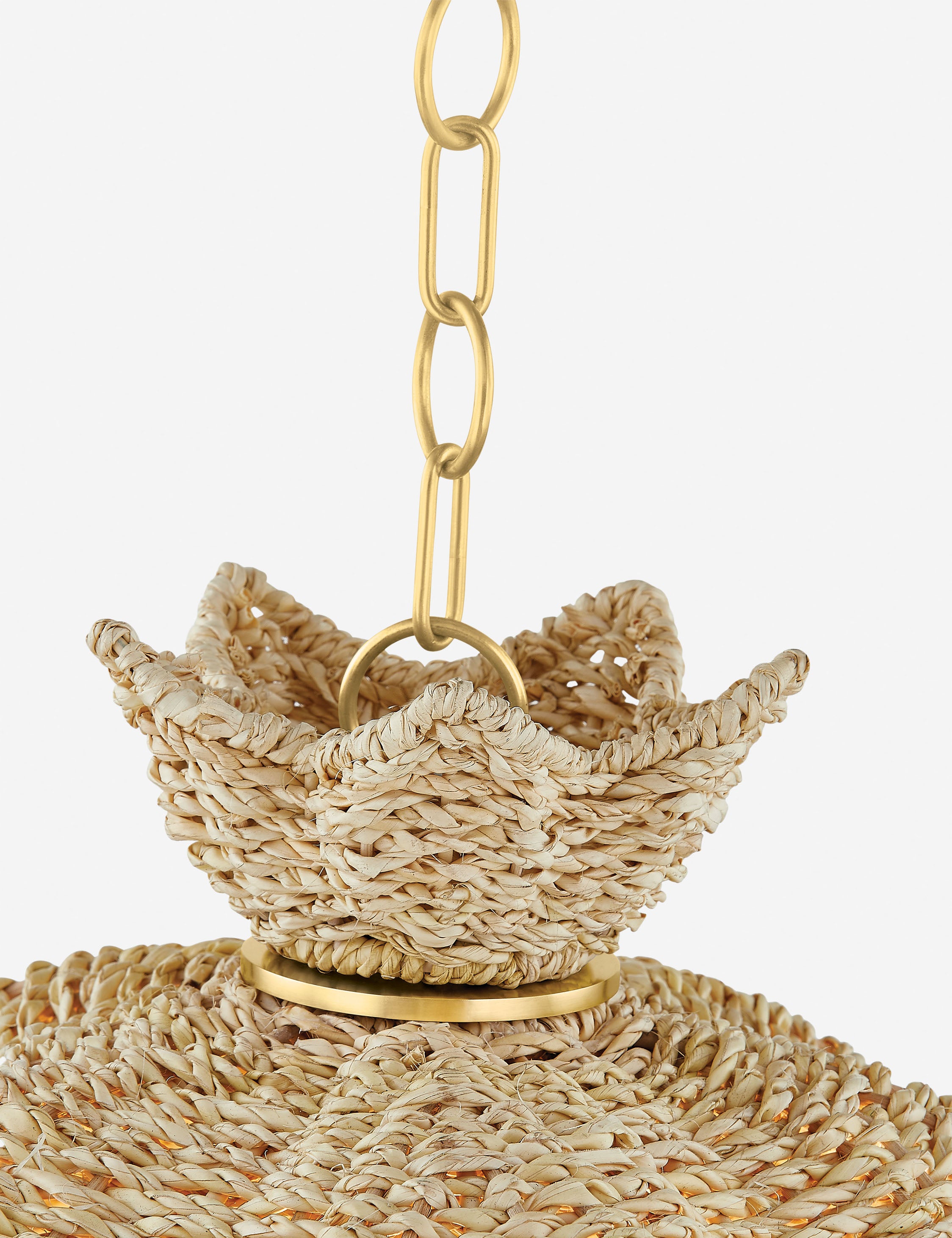 Calienne Modern Pendant Light - Elegant Hanging Chandelier for Dining Room, Kitchen Island & Bedroom Decor