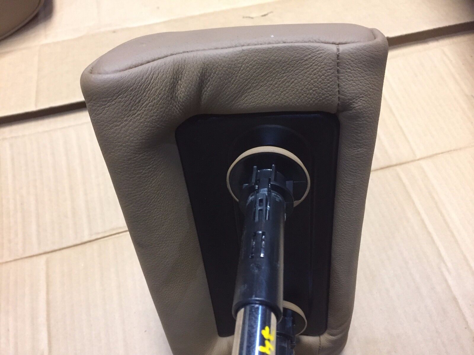 2002 2003 2004 2005 BMW 745i E65 Genuine OEM Right Rear Passenger Leather Headrest - Perfect for Replacement & Car Interior Upgrade