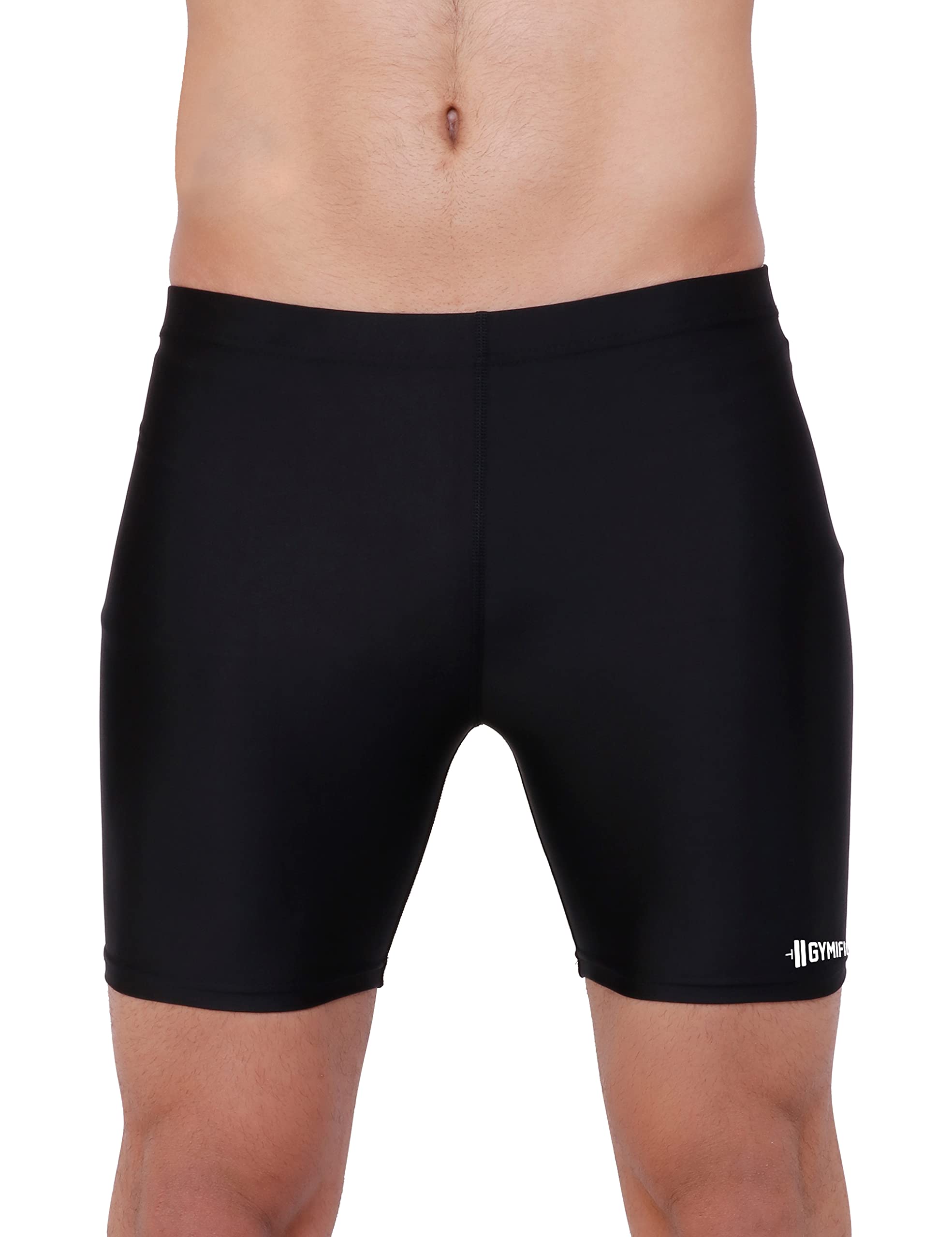 GYMIFIC Men's Compression Shorts - Workout & Running Tights for Training, Athletics & Sports | Moisture-Wicking Gym Shorts for Men | Perfect for Running, Weightlifting & CrossFit