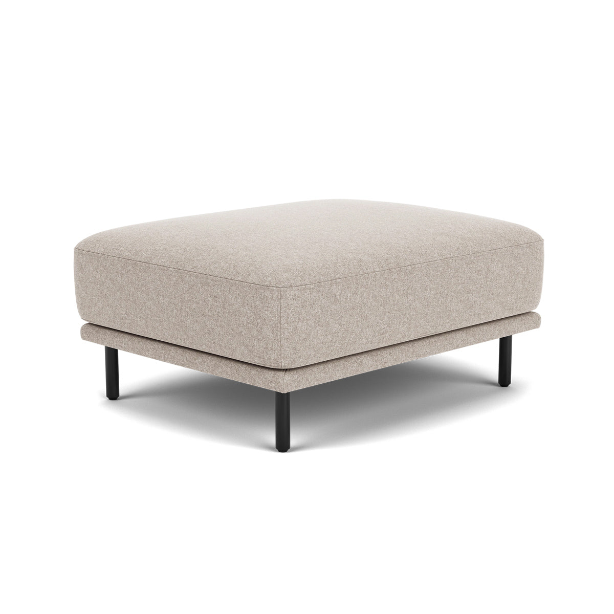 Harvey Fabric Storage Ottoman with Lift Top - Stylish Footrest, Coffee Table & Extra Seating for Living Room, Bedroom & Dorm | Multi-Functional Furniture for Small Spaces