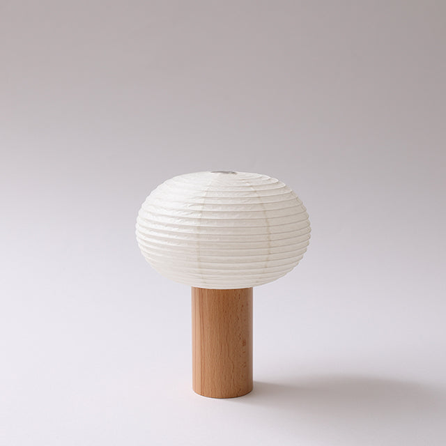 Japanese Chochin Lantern - Traditional Oval Paper Lantern for Home Decor, Garden, and Tea Ceremony