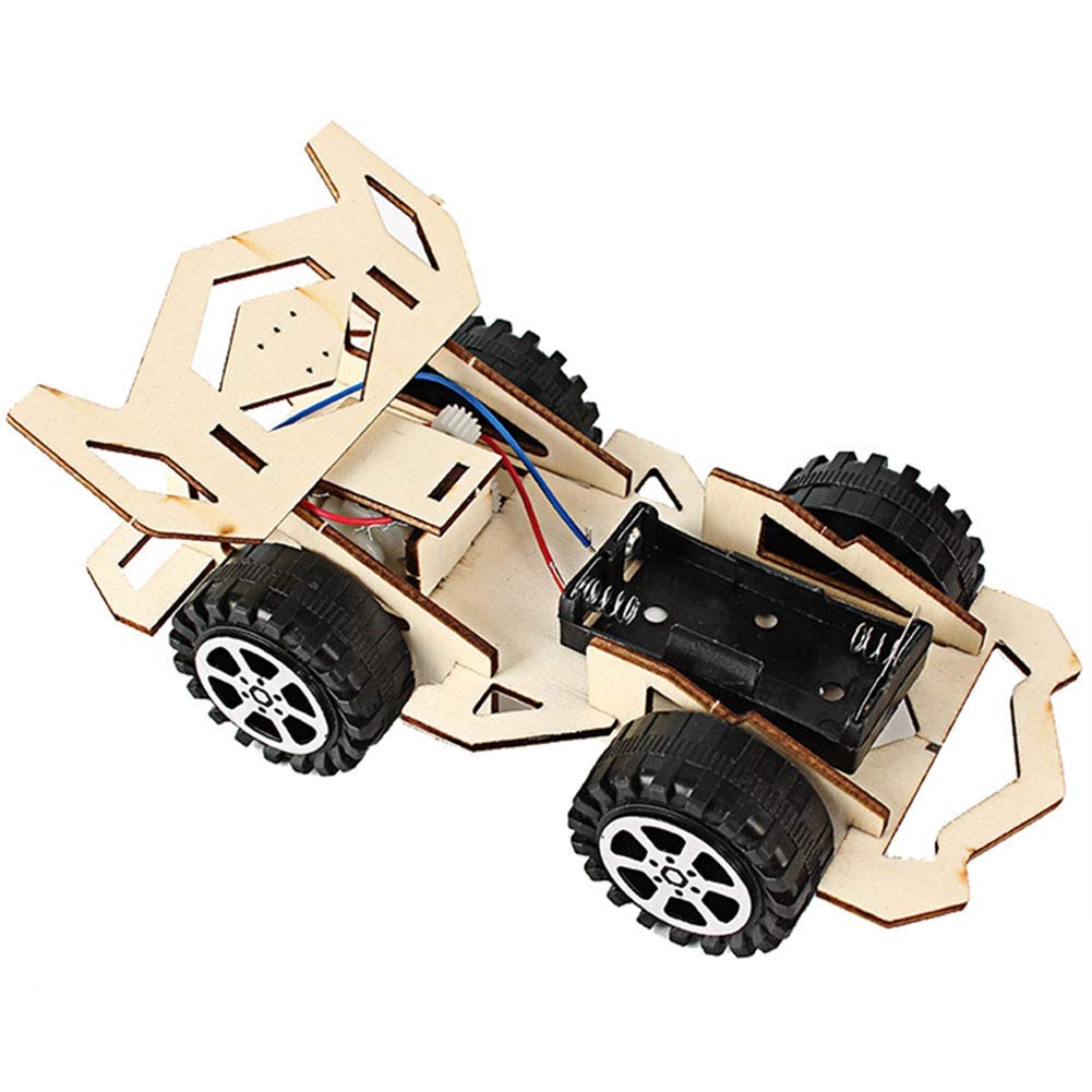 Electric DIY Racing Car Kit for Kids - STEM Science Experiment Toy for Building & Learning - Perfect for School Projects, Birthday Gifts & Family Bonding Activities