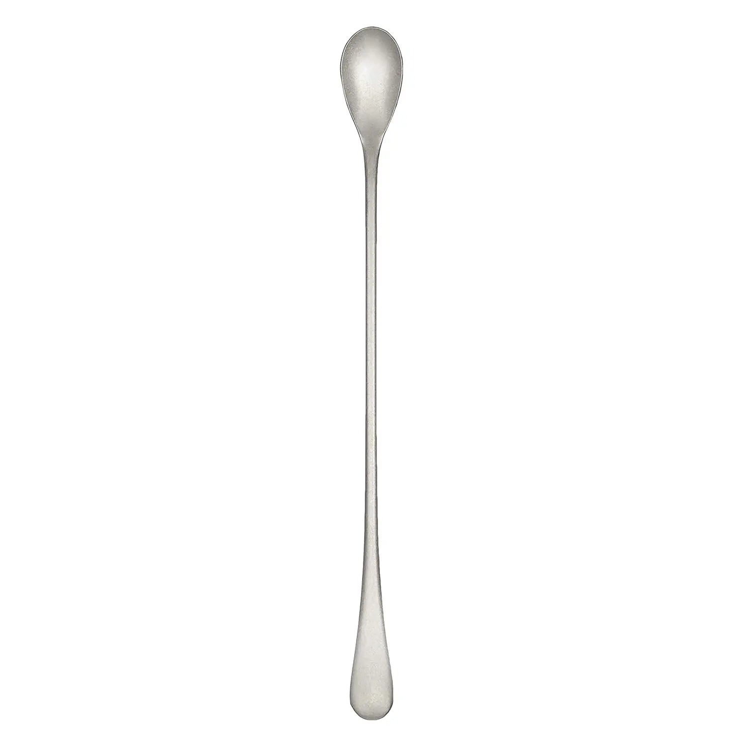 Vintage Old English Stainless Steel Iced Tea Spoon - 12