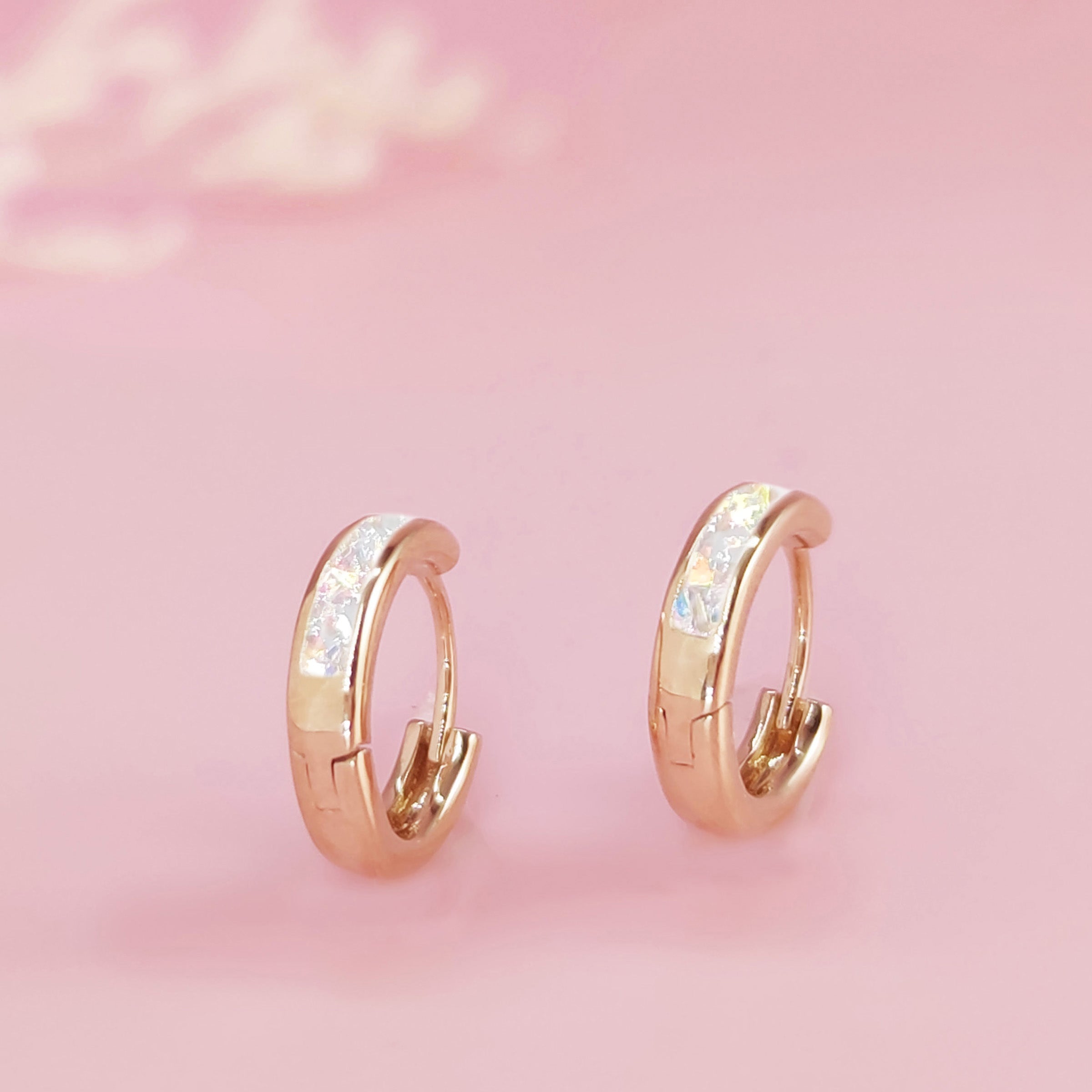 Classic Band Ashes Earrings - Elegant Memorial Jewelry for Loved Ones | Perfect for Remembrance, Sympathy Gifts & Everyday Wear