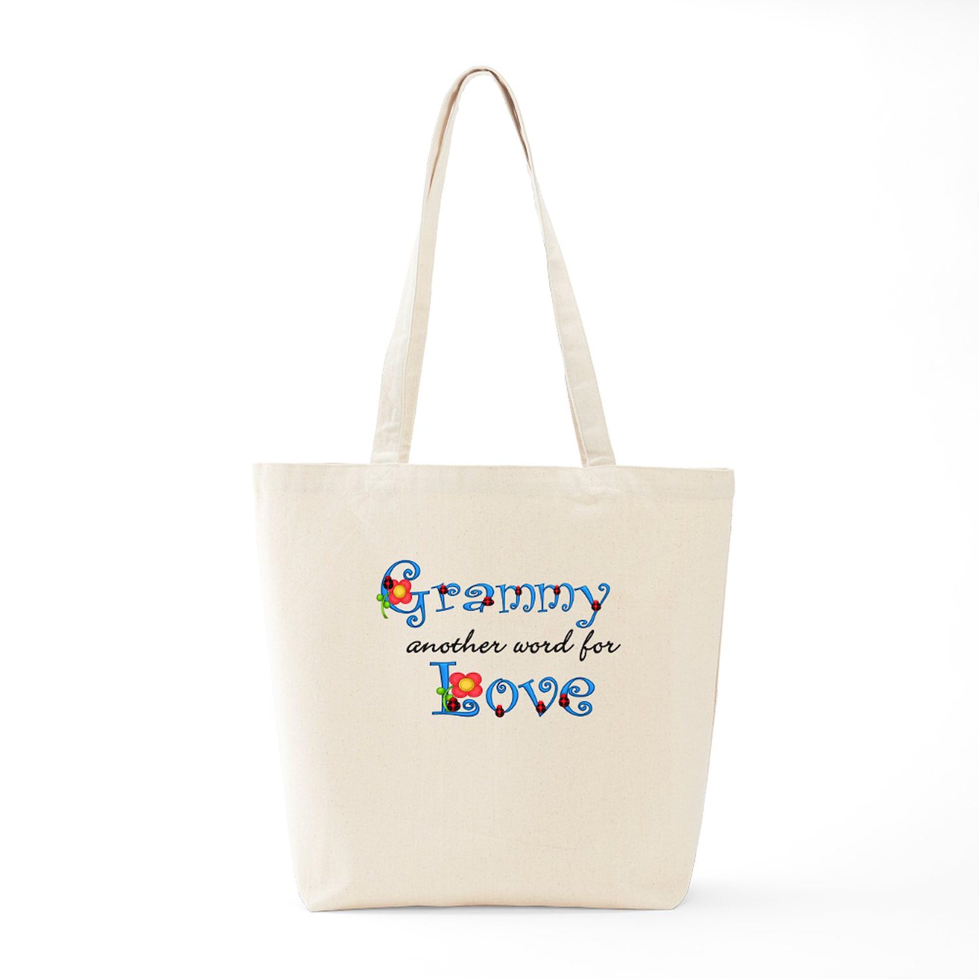 Grammy Love Tote Bag - Natural Canvas Reusable Shopping Bag for Women | Eco-Friendly Grocery Tote for Music Fans, Beach Trips & Daily Use