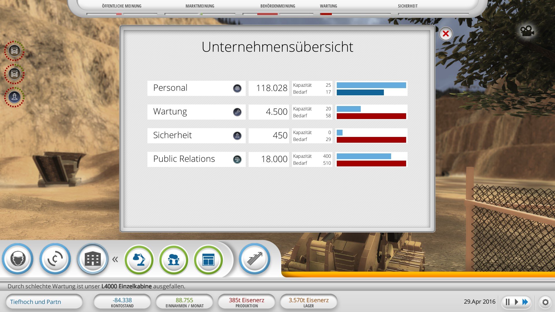 Bergbau Industry - Economic Simulation Game [PC Steam Code] - Build & Manage Your Mining Empire for Strategy & Business Simulation Fans