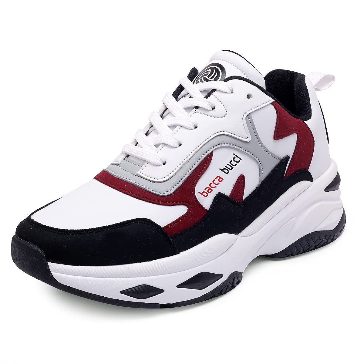 Bacca Bucci Men's Spark Sports Running Shoes - Lightweight & Breathable for Jogging, Gym Workouts & Outdoor Activities