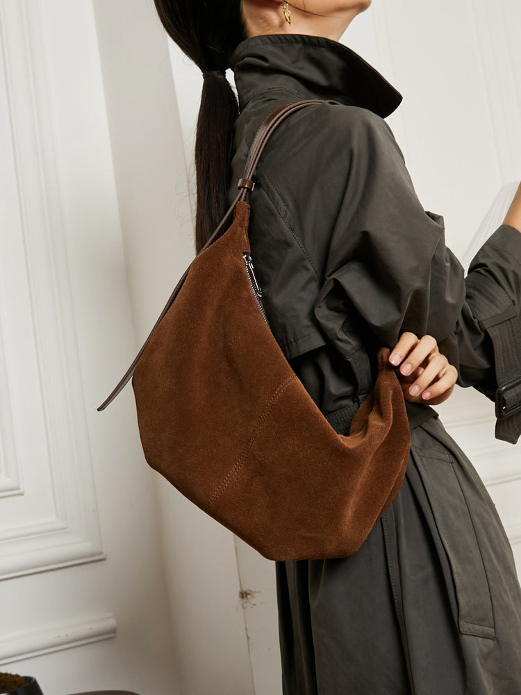 Stylish Women's Crescent Shoulder Bag - Fashionable Crossbody Purse for Daily Use, Work & Travel | Perfect for Office, Shopping & Outings