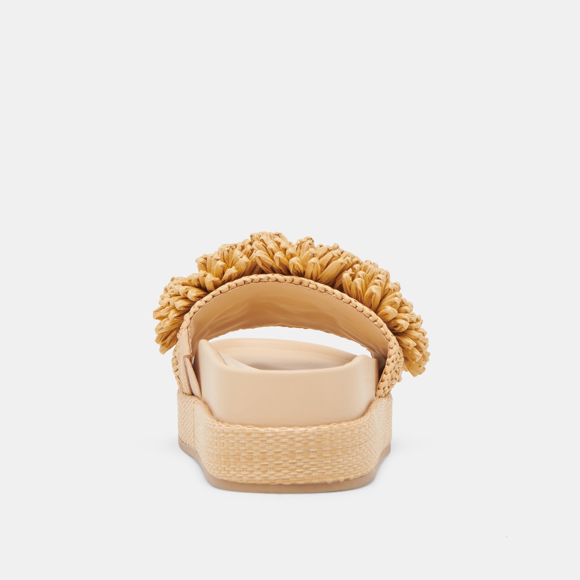 SIDONA Women's Flower Sandals - Lightweight Natural Raffia Summer Beach Sandals for Women | Comfortable Casual Walking Shoes for Vacation, Pool, and Outdoor Activities