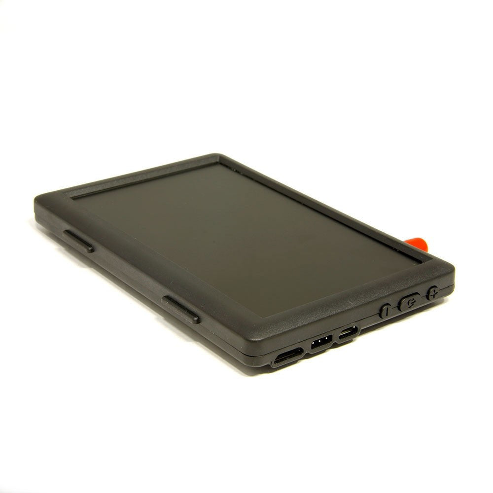 Little Pilot II 5 Inch FPV LCD Monitor with Sunshade - HD 720p Drone Racing Screen for DJI, FatShark Goggles - Perfect for FPV Flying, Drone Racing & Aerial Photography