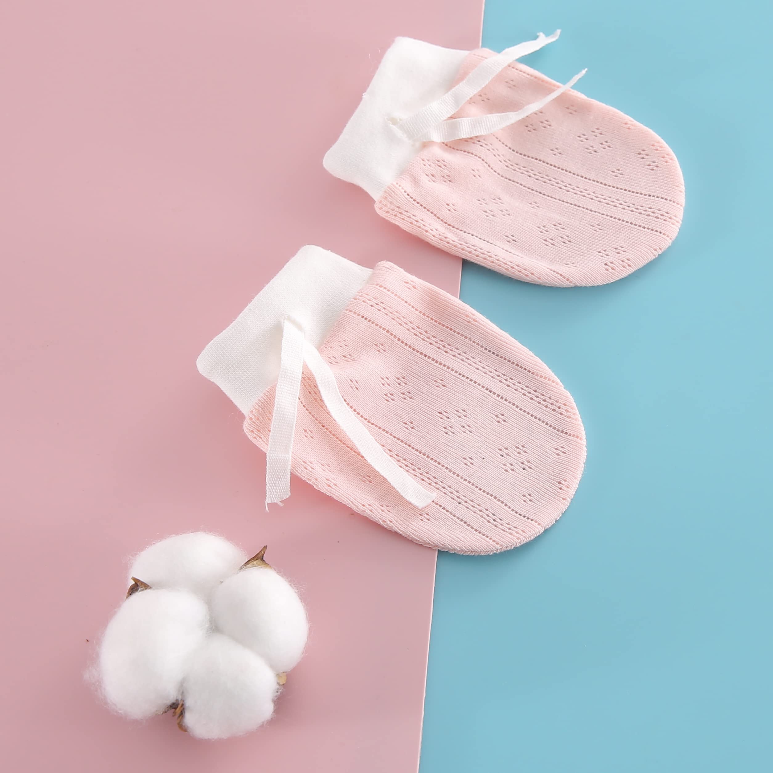 Soft Baby Mittens for Newborns - Anti-Scratch Gloves for Boys & Girls (0-24 Months) | Perfect for Sleeping, Outdoors & Protecting Delicate Skin