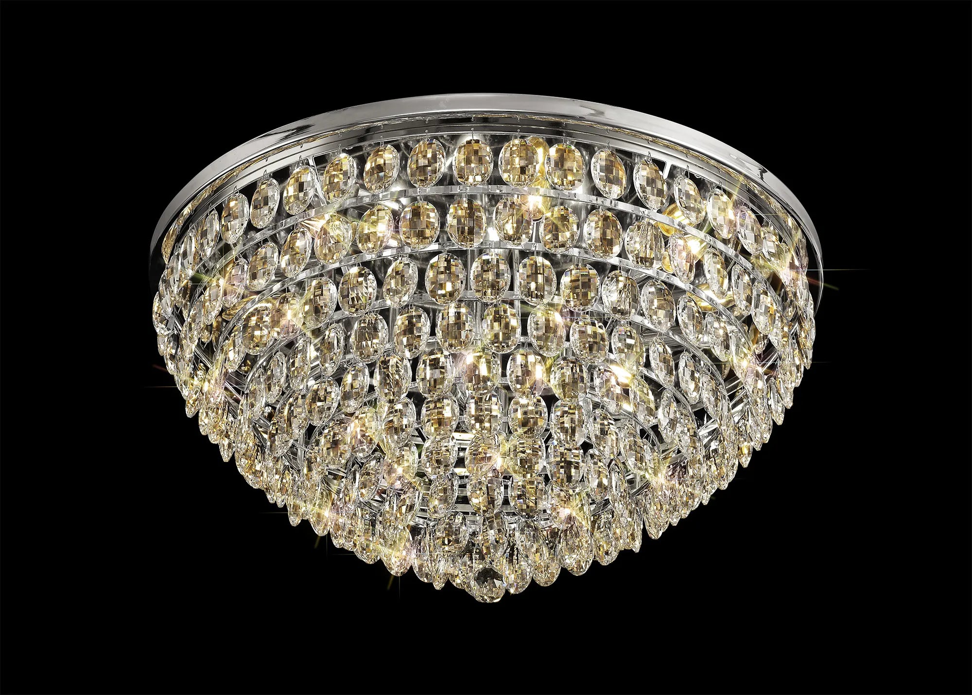 Consten Flush Ceiling Light Fixture with E14 Socket - Perfect for Bedroom, Hallway & Small Space Lighting