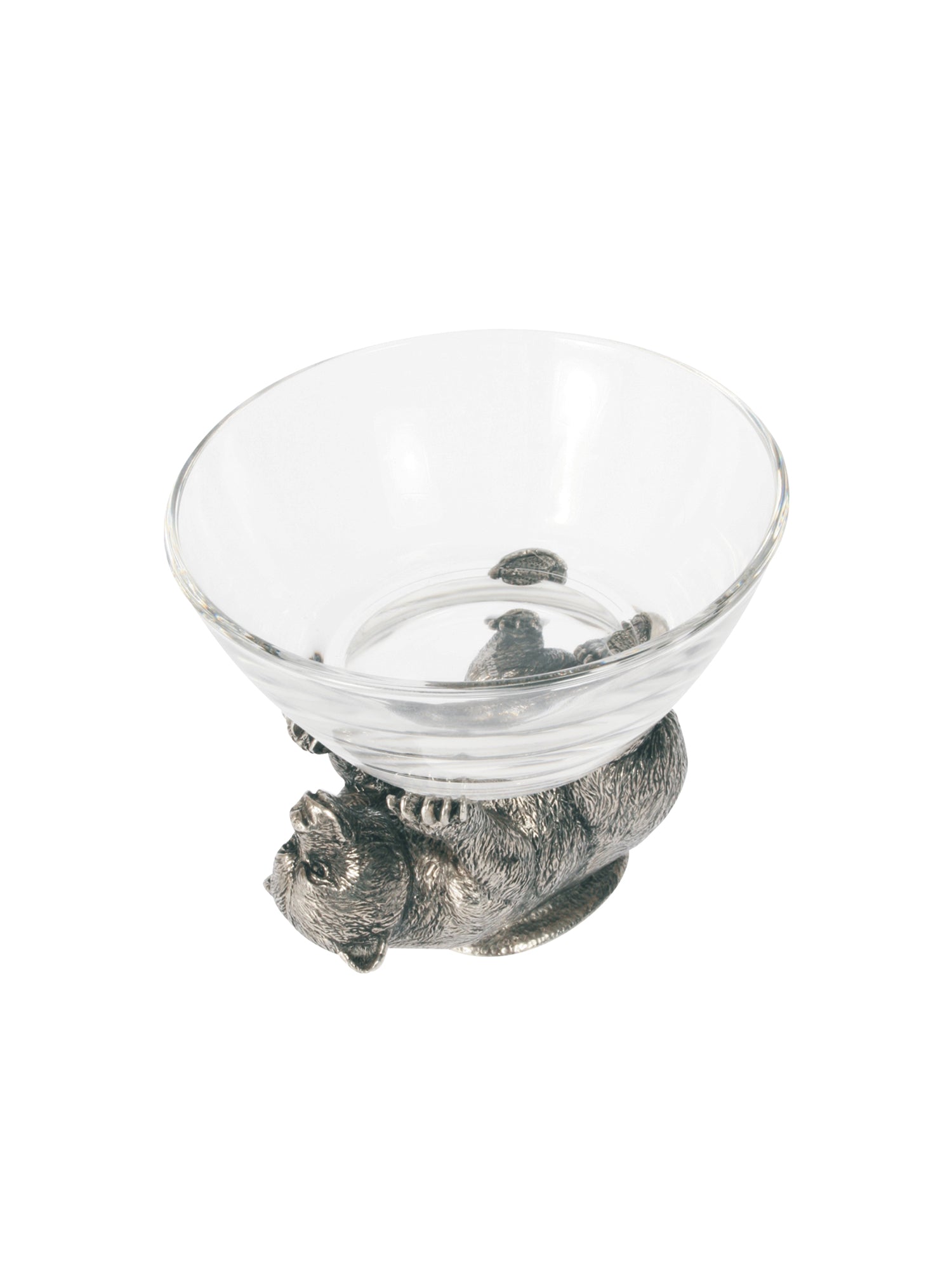 Bear Sauce Bowl 913 0372 - Durable Ceramic Dipping Bowl for Sauces, Condiments & Dressings - Perfect for Restaurants, BBQs, Parties & Home Kitchen Use