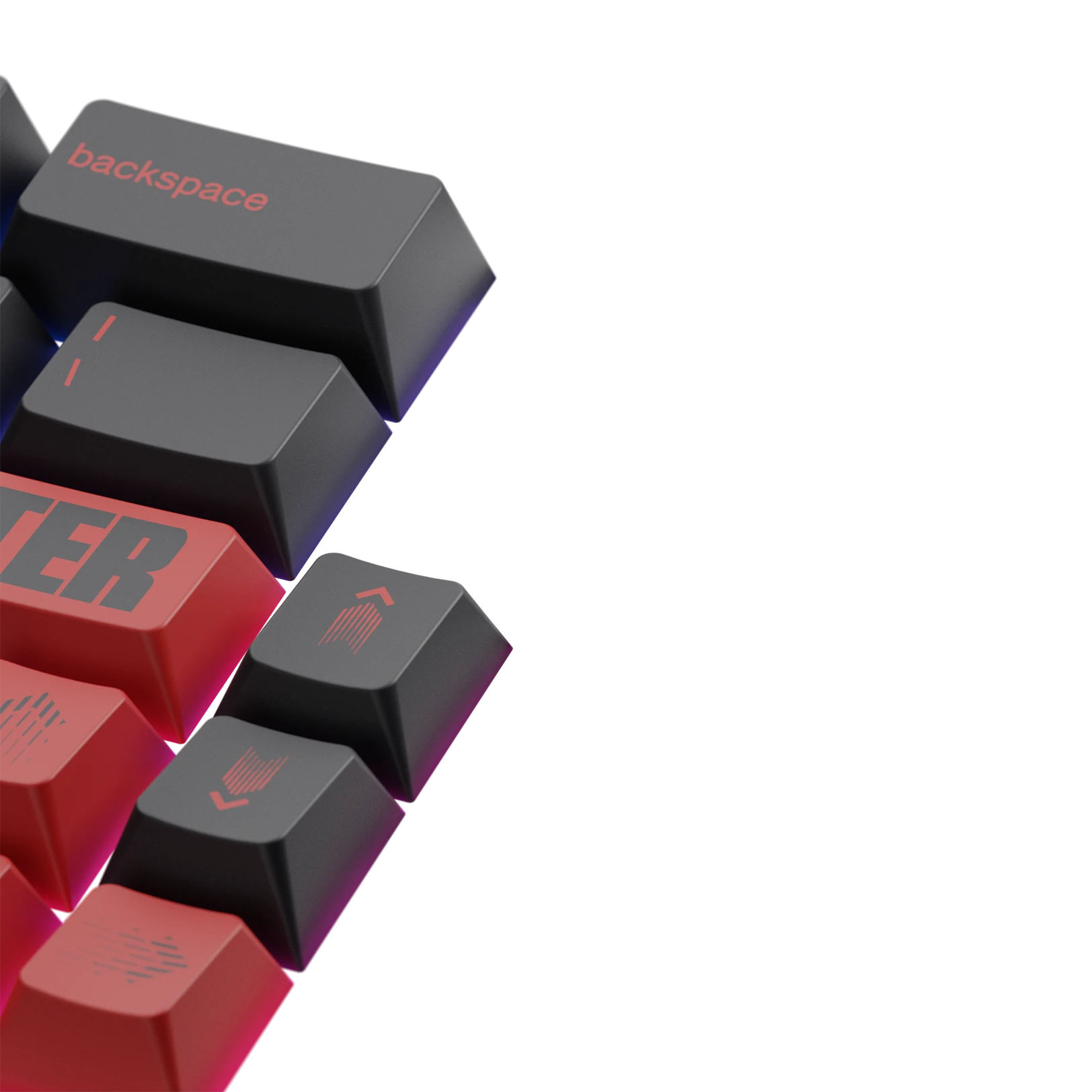 Limited Edition Pixel Punk Keycaps - Custom Mechanical Keyboard Keycaps for Gamers & Typists - Perfect for Gaming, Coding & Office Work