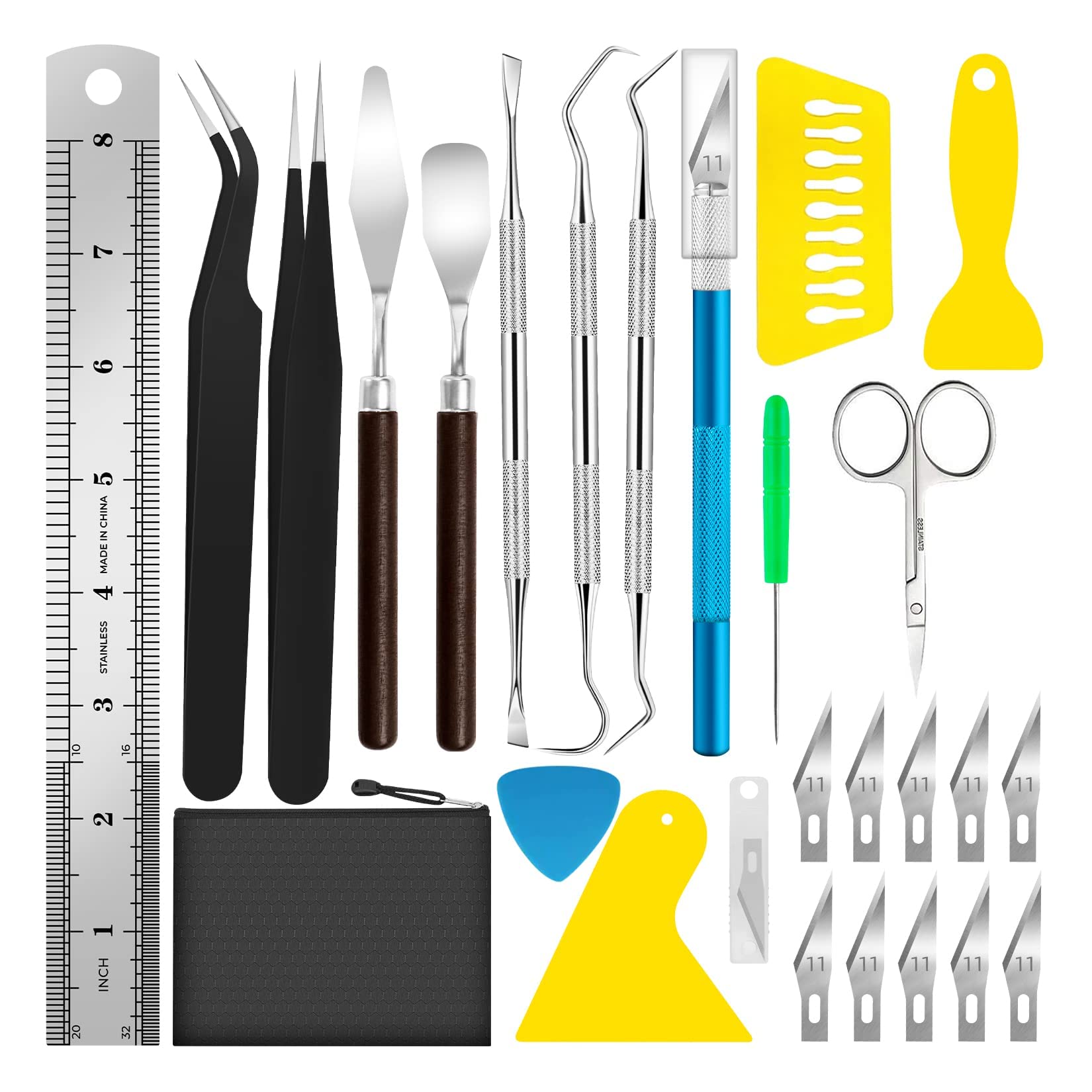 26Pcs Vinyl Weeding Tool Kit for Cricut & DIY Crafts - Precise Scrapbooking Tools