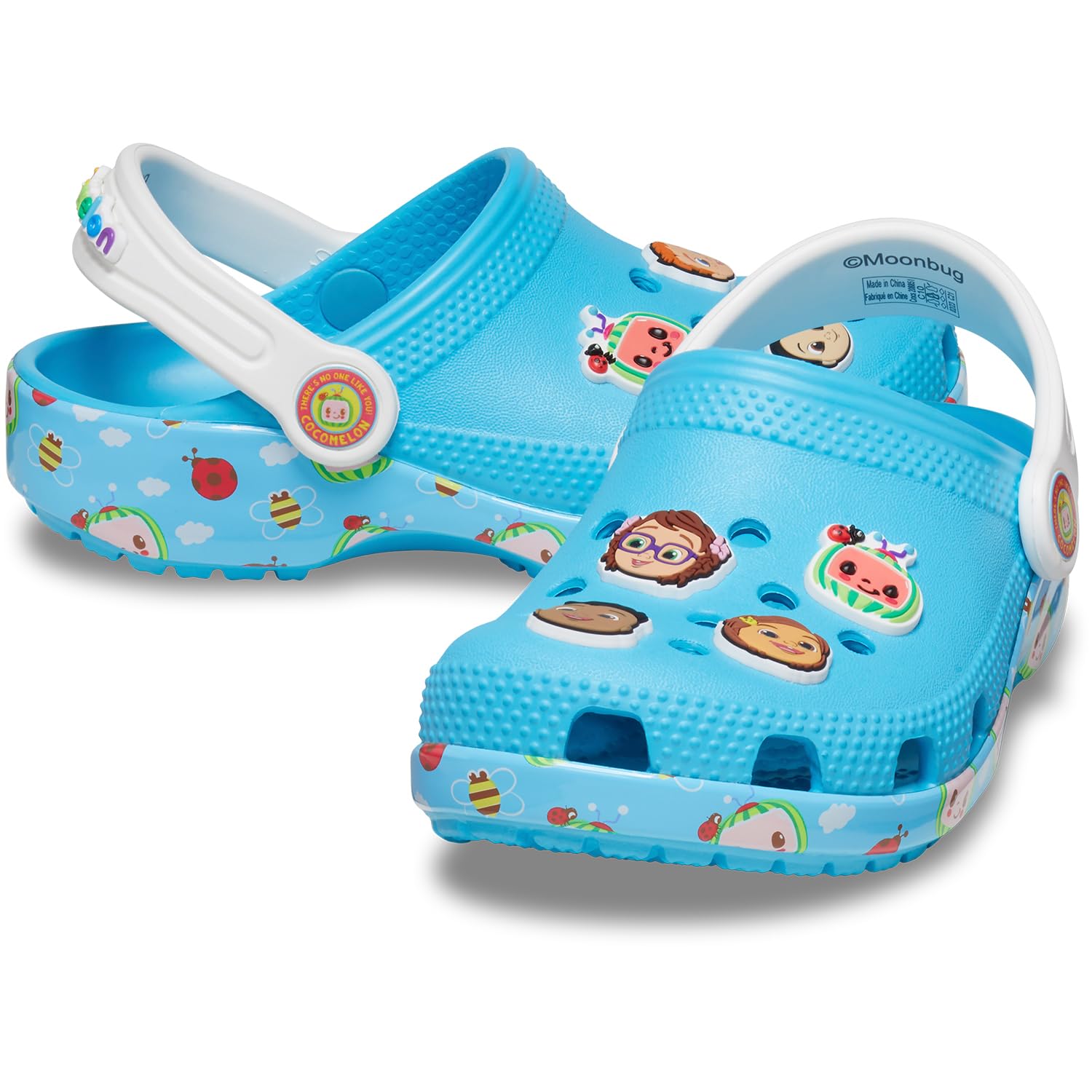 Crocs Unisex-Child Classic Cocomelon Clogs | Comfortable Toddler Shoes for Boys & Girls | Perfect for Playtime, Beach & Everyday Wear