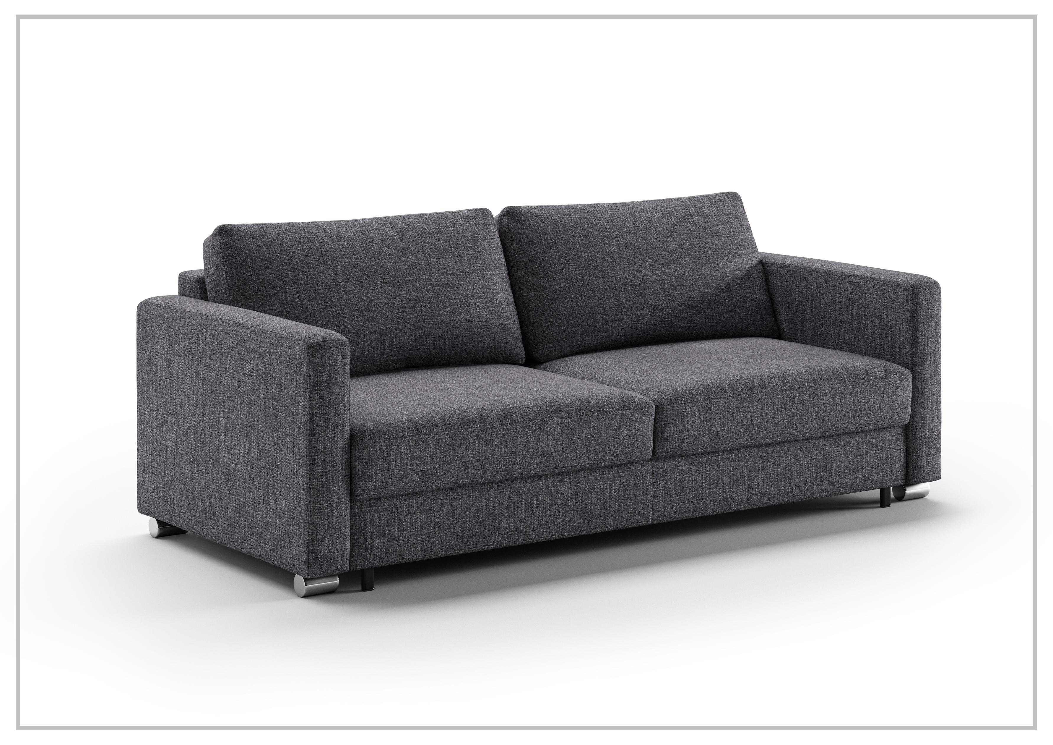 Luonto Fantasy Fabric King Sleeper Sofa - Convertible Bed Couch for Living Room, Guest Room & Small Spaces | Comfortable Pull-Out Sofa Bed with Premium Upholstery