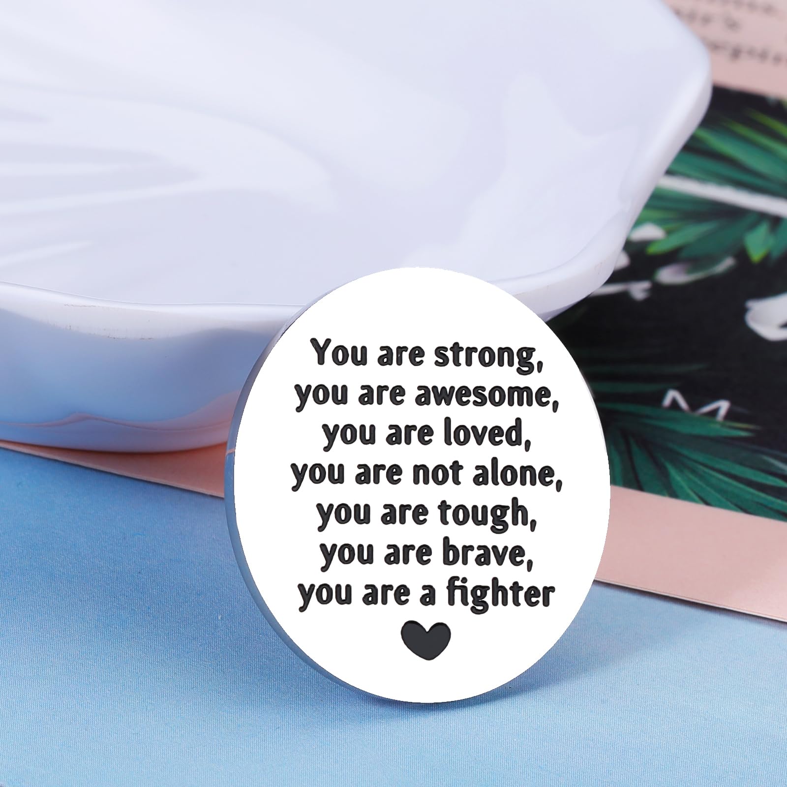 Pocket Hug Gift - Inspirational Encouragement Token for Cancer Survivors, Get Well Soon Present for Men & Women - Perfect for Post-Surgery, Birthday, Christmas - Heartwarming Keepsake for Friends & Family Members (Ideal for Hospital Visits, Recovery Support & Special Occasions)