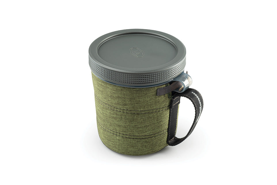 Fairshare Mug II - Double Wall Insulated Coffee Mug with Lid - Perfect for Hot & Cold Drinks - Ideal for Office, Travel, and Outdoor Camping