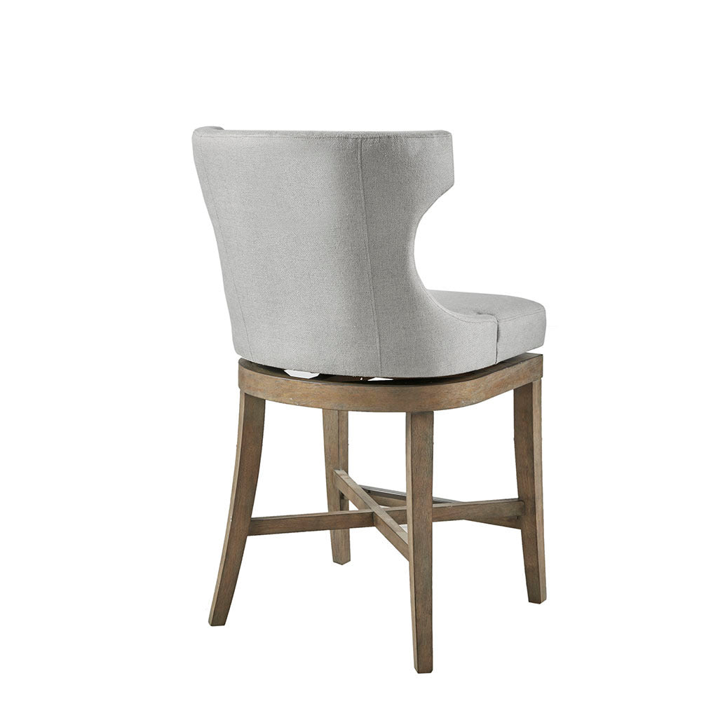Swivel Counter Stool - Adjustable Height Bar Stool with 360° Rotation for Kitchen Island, Breakfast Bar & Home Decor