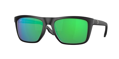 Matte Black/Green Mirrored Polarized 580p