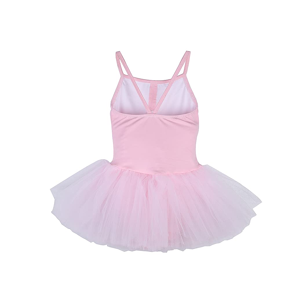 Classic Dance Dress Gymnastic Ballet Leotards for Girls - Perfect for Ballet Recitals, Dance Classes & Gymnastics Practice