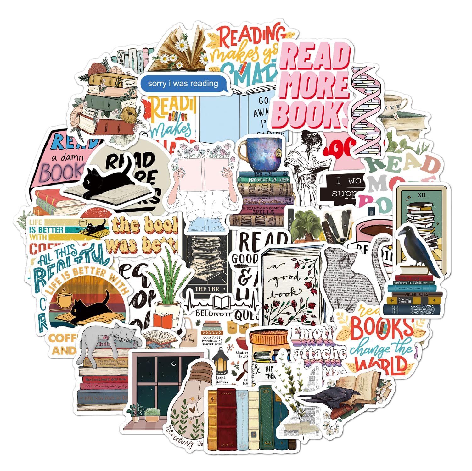 The Magic of Book Lovers Stickers: A Story of Passion and Personalization