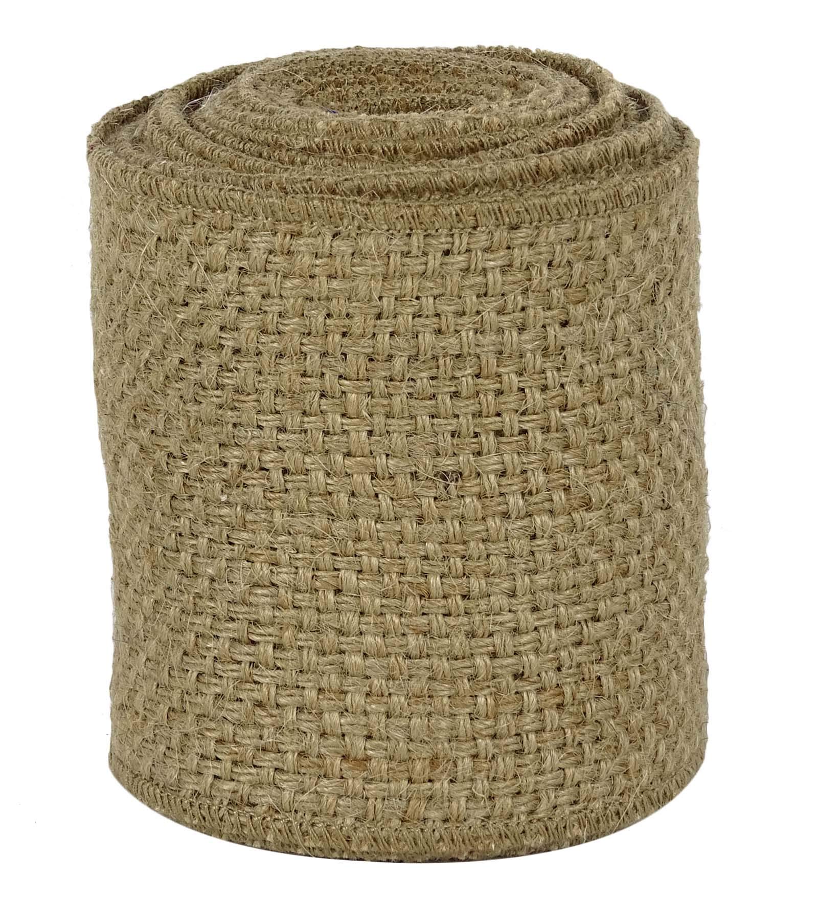 Natural Jute Burlap Ribbon Rolls - 3 Inches Wide x 40 Yards for DIY Wedding Decorations, Rustic Home Decor, Gift Wrapping & Craft Projects - Perfect for Wedding Centerpieces, Party Favors, and Farmhouse Style Decorations