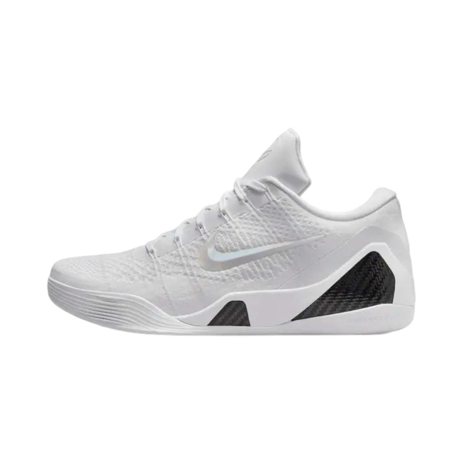 Nike Kobe 9 Elite Low Basketball Shoes - White Halo Colorway | High-Performance Court Sneakers for Men | Perfect for NBA Games, Training & Streetwear Fashion