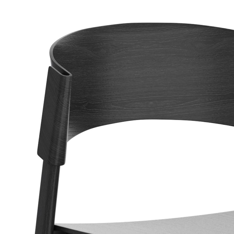 Premium Elias Commercial Grade Chairs - Set of 2, Heavy Duty Black Office Chairs for Conference Rooms, Waiting Areas & Home Offices