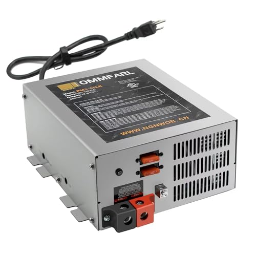 Reopro RV Converter 55 Amp - Replacement for Pm3-55 WFCO WF9855 - RV Power Converter & Battery Charger for Camping, Travel Trailers & Motorhomes