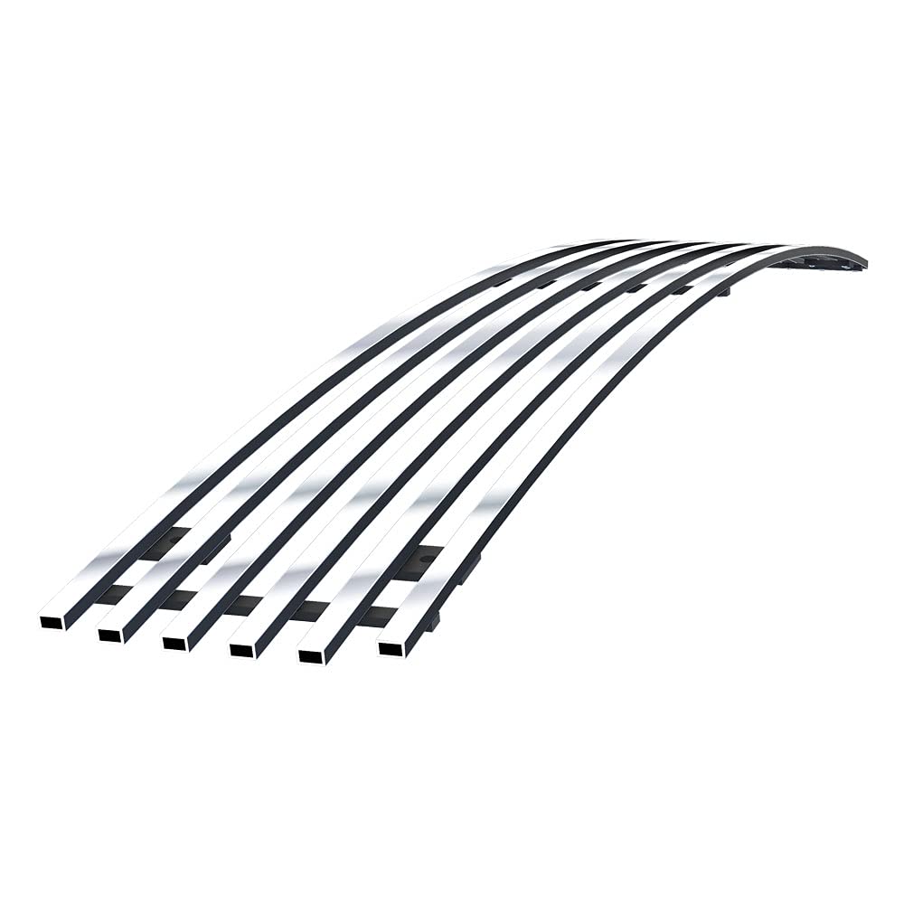 APS Compatible with Nissan Maxima 2009-2014 Lower Bumper Stainless Steel SS Chrome Billet Front Grill Grille Insert S18-A52256N - Upgrade Your Car's Style & Protection for Daily Driving & Car Shows