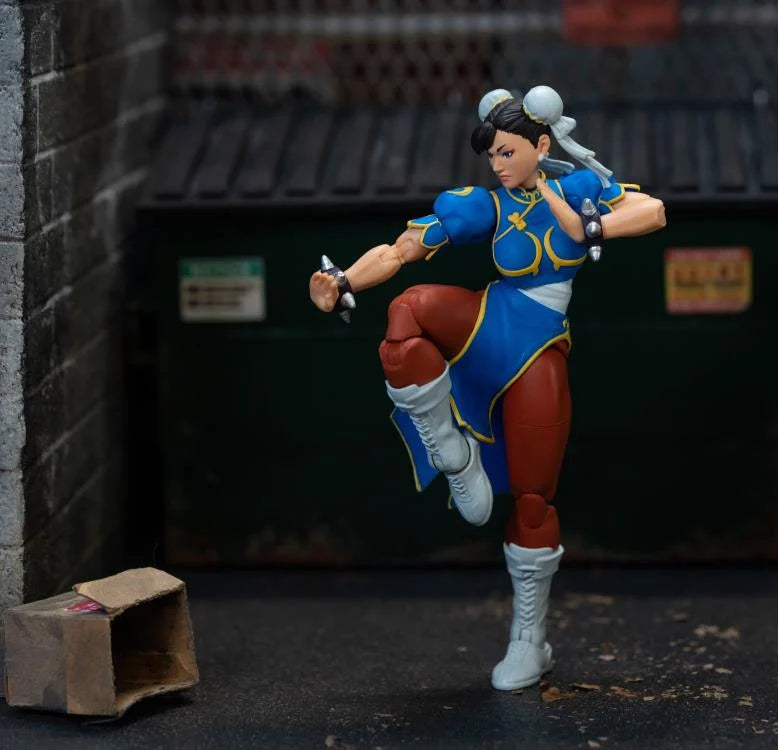 Street Fighter Chun Li 1/12 Scale Collectible Action Figure - Perfect for Display, Gaming Battles & Anime Fans Collection