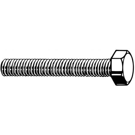 M10-1.25 Hex Head Cap Screws, Class 8.8 Zinc Yellow Plated, Pack of 50 - Ideal for Automotive, Machinery, and Construction Applications
