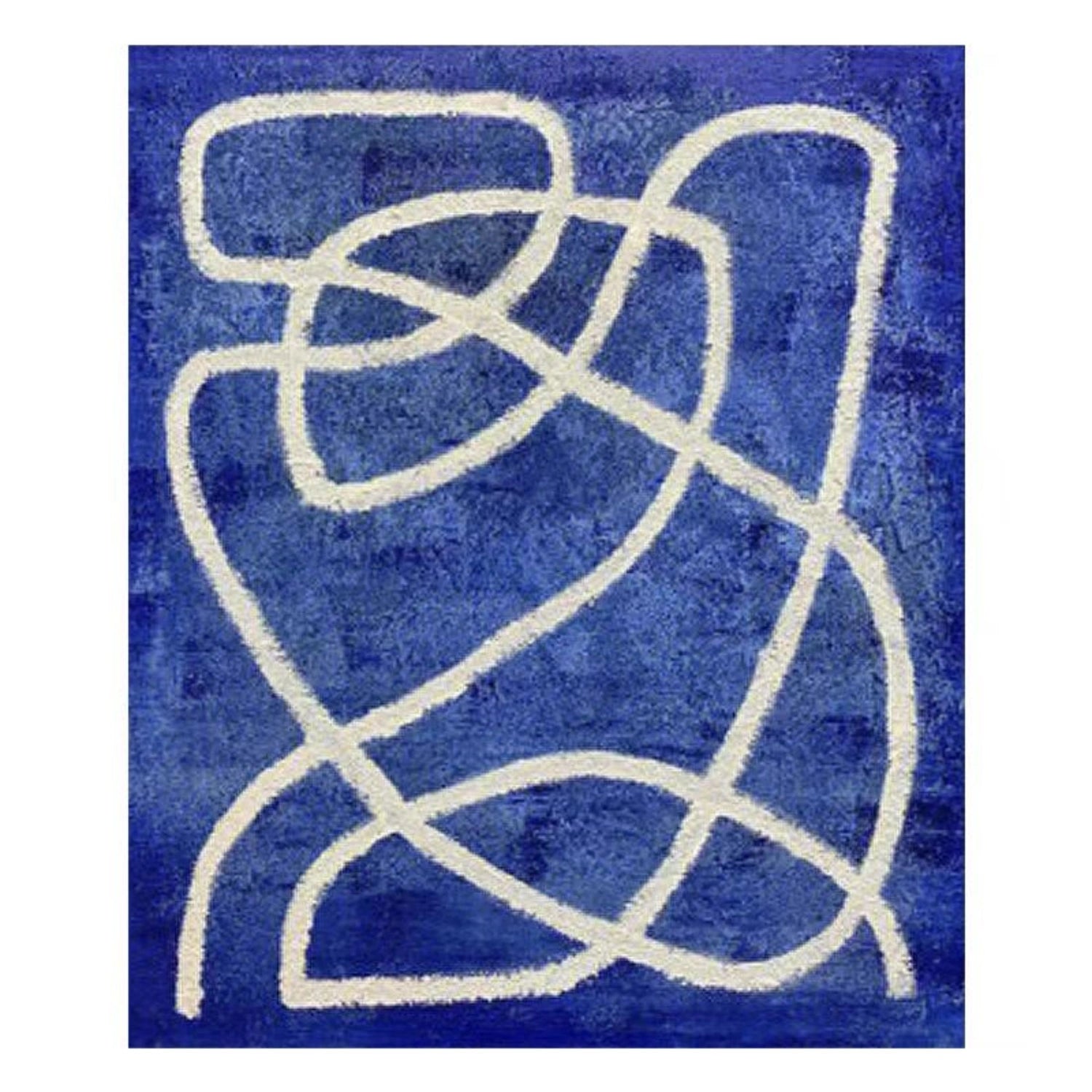 Abstract Texture Painting #AB 337 - Modern Wall Art Decor for Living Room, Bedroom & Office - Unique Handmade Canvas Artwork