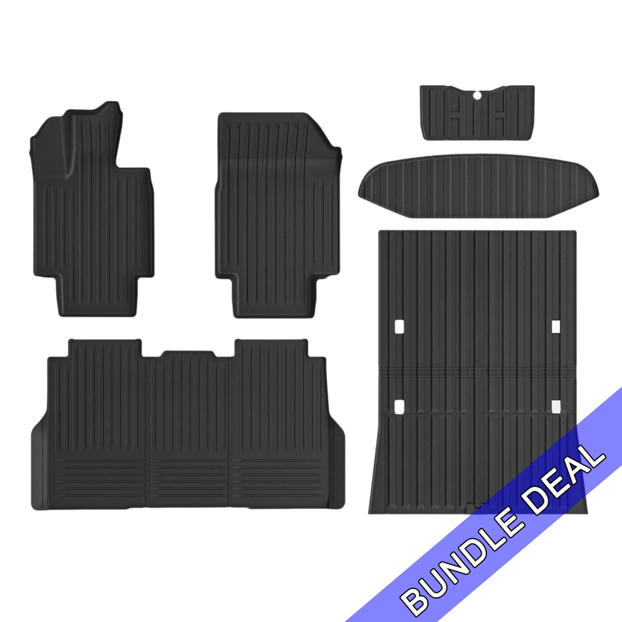 Premium Cybertruck Floor Mats & Bed Liners Full Set (6 PCS) - Heavy Duty All-Weather Protection for Tesla Cybertruck - Perfect for Off-Roading, Daily Commuting & Adventure Trips