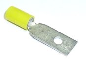MS17143-3 Military Grade Insulated Nylon Rectangular Terminal RC480 (100 Pieces) - Heavy Duty Electrical Connectors for Automotive, Marine & Industrial Wiring Applications