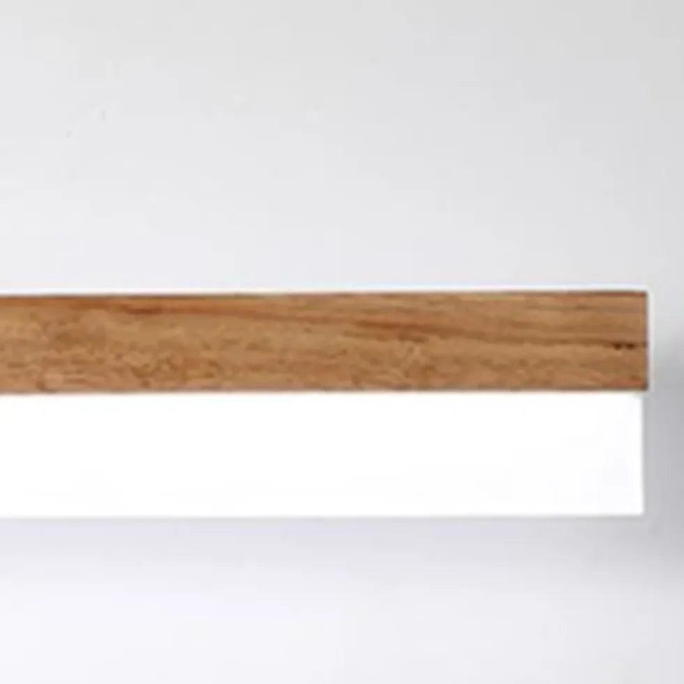 Minimalist Vanity Wooden LED Mirror Lights with Dimmable Touch Control - Perfect for Makeup, Dressing Room & Bathroom Decor