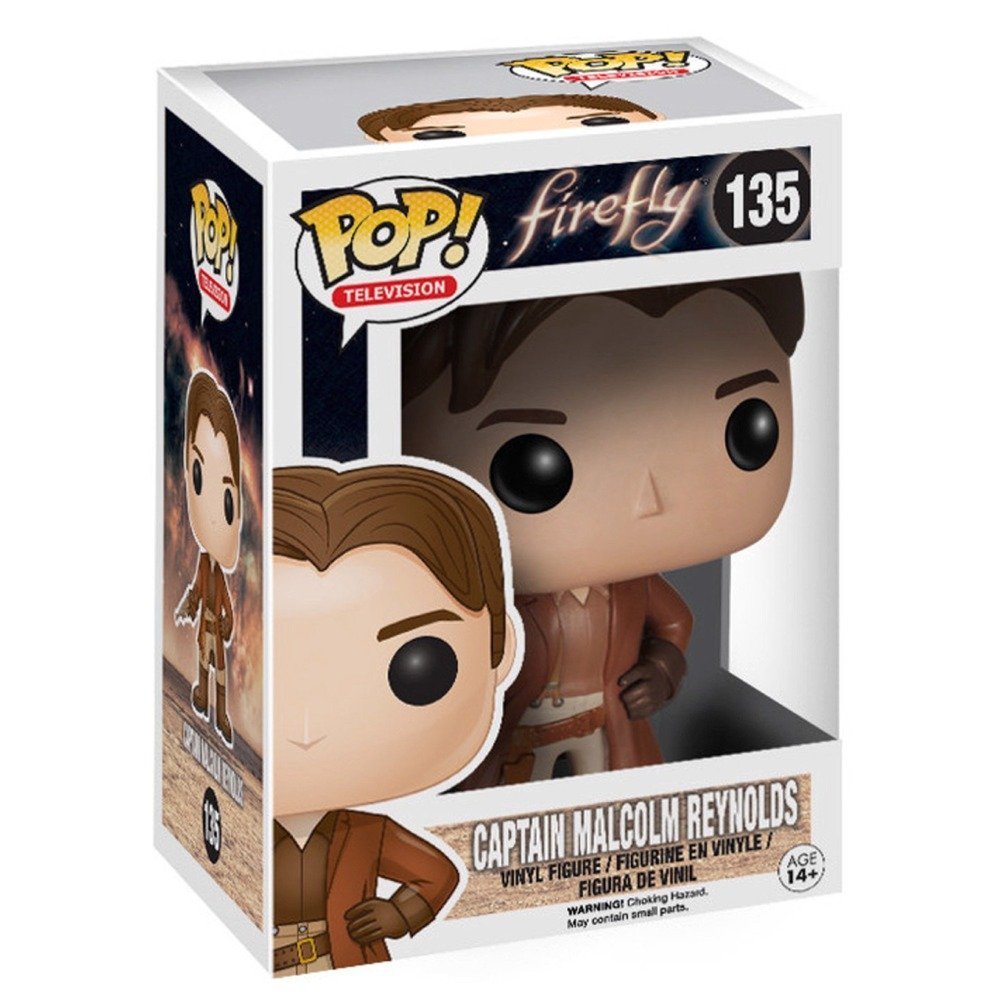 Funko POP TV: Firefly - Malcolm Reynolds Collectible Vinyl Figure - Perfect for Fans, Gifts & Display in Home or Office