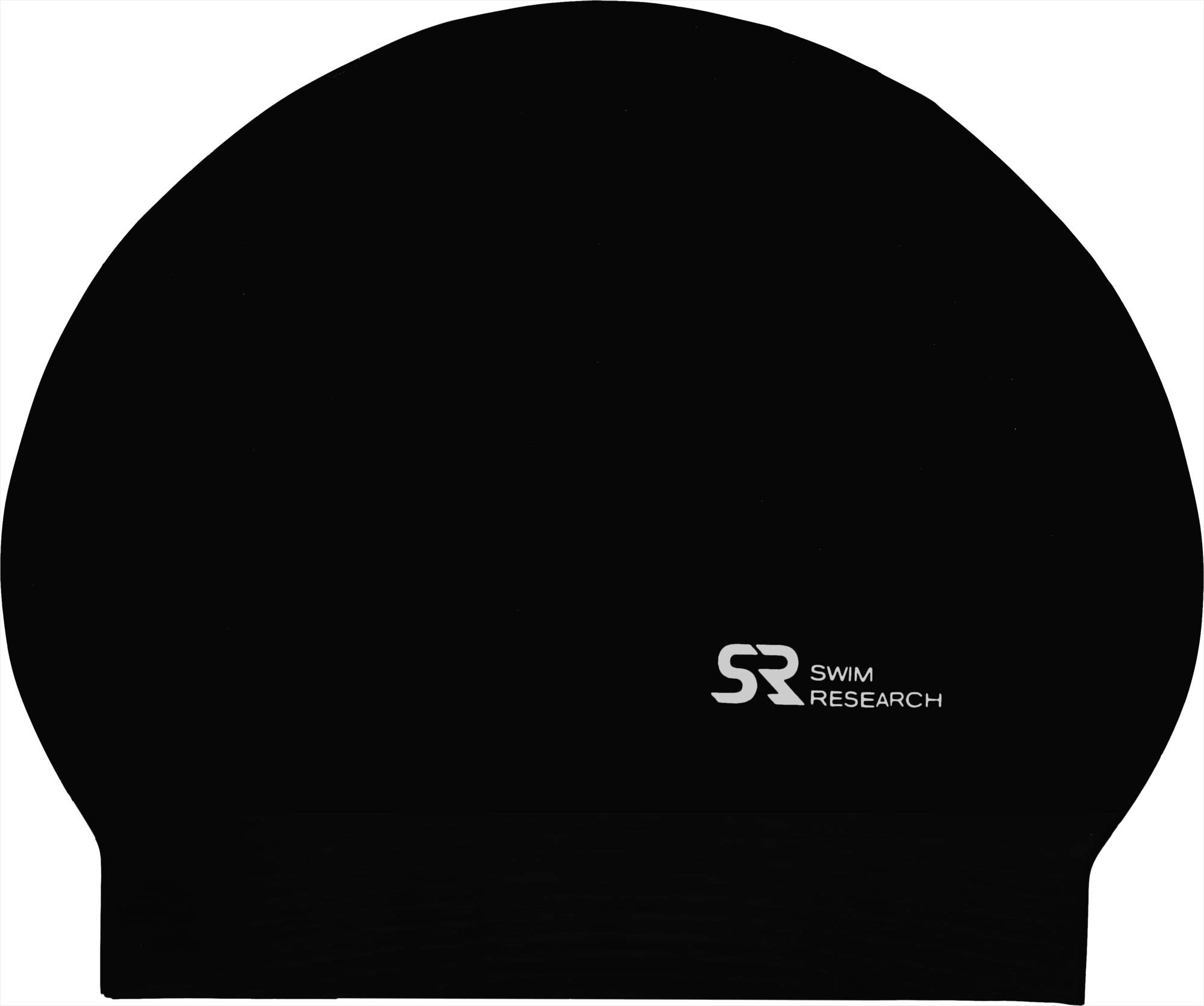 Durable Solid Latex Swim Cap for Competitive Swimming & Training | Waterproof Silicone Swimming Cap for Pool, Triathlon & Water Aerobics