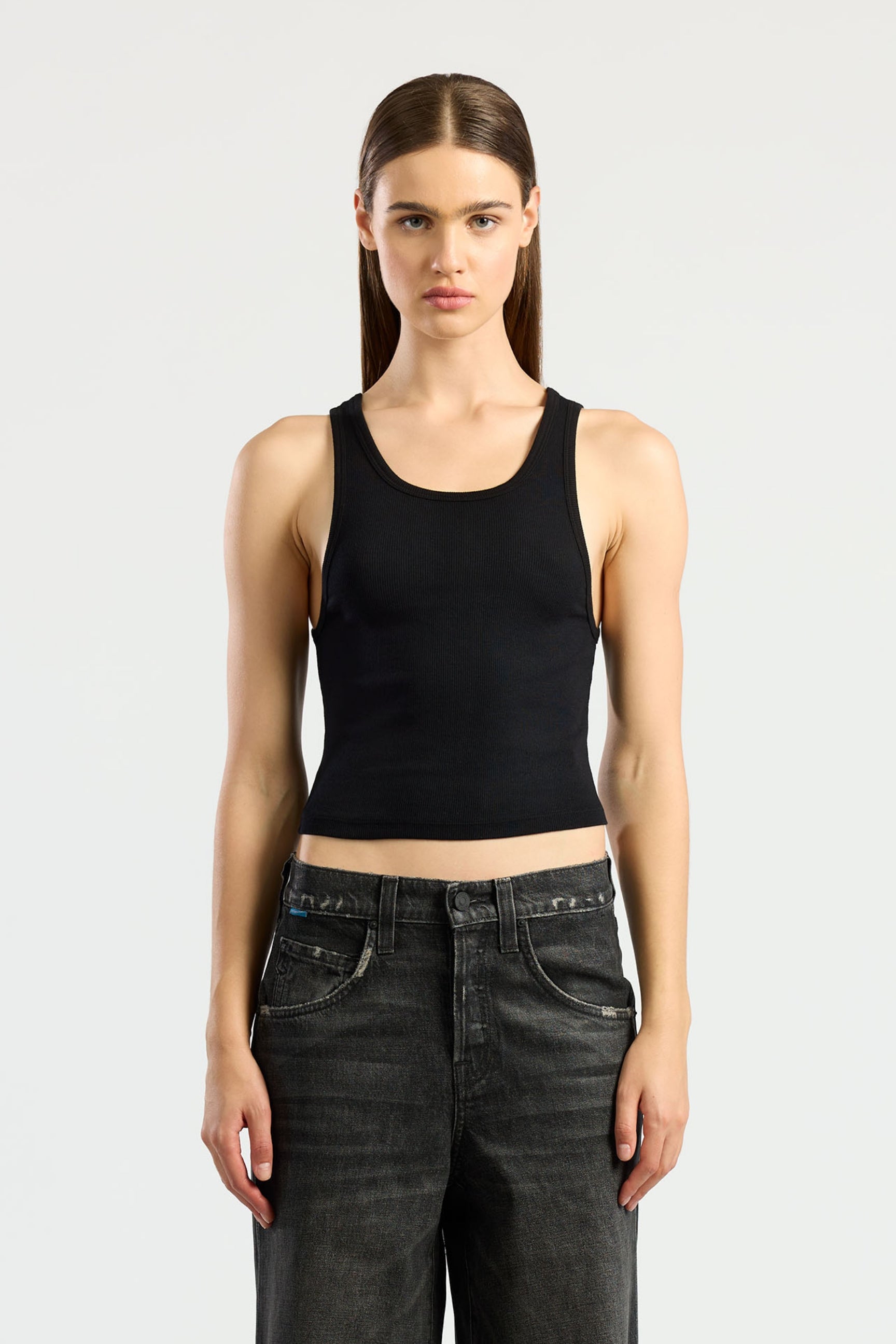 Verona Crop Tank Top for Women - Trendy Summer Fashion, Yoga & Workout Essential - Perfect for Gym, Running, and Casual Wear