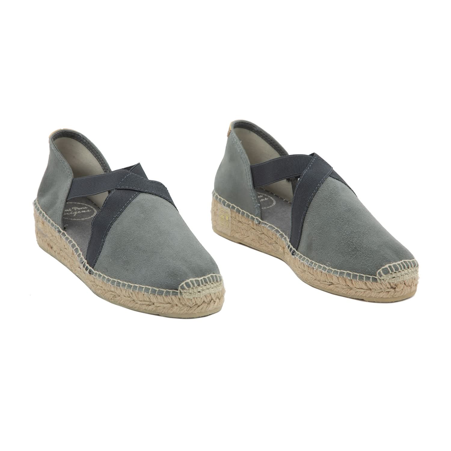 Women's Plain Suede Leather Wedge Espadrilles - Comfortable Casual Summer Shoes for Beach, Vacation & Everyday Wear | Enar A
