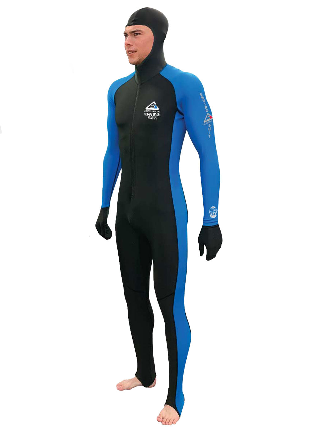 Adrenaline Hooded Lycra Suit - Full Body Compression Outfit for Cycling, Running & Workouts - Performance Athletic Wear for Men & Women