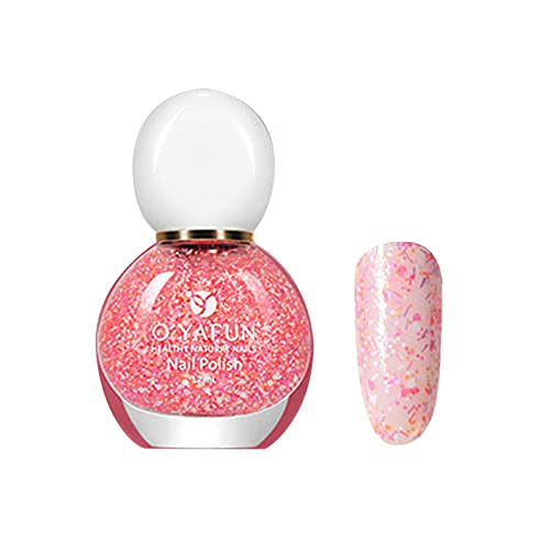 Quick Dry & Easy Peel Off Water-Based Nail Polish - Low Odor Nail Lacquer Kit with 40 Colors for DIY Nail Art | Non-Toxic Nail Polish for Women & Girls (#27) | Perfect for Home Manicures, Parties & Gift Giving