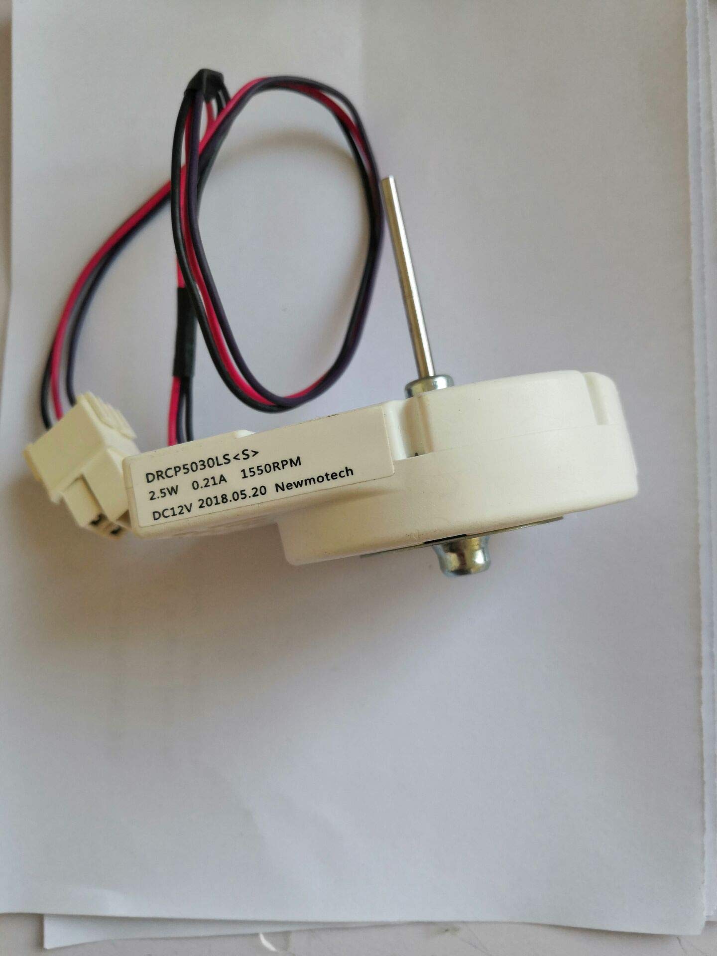 Samsung Refrigerator Cooling Fan DC12V Replacement Part - DRCP5030LA(S) DC Fan Motor for Efficient Refrigeration | Compatible with Samsung Fridges for Home & Commercial Use